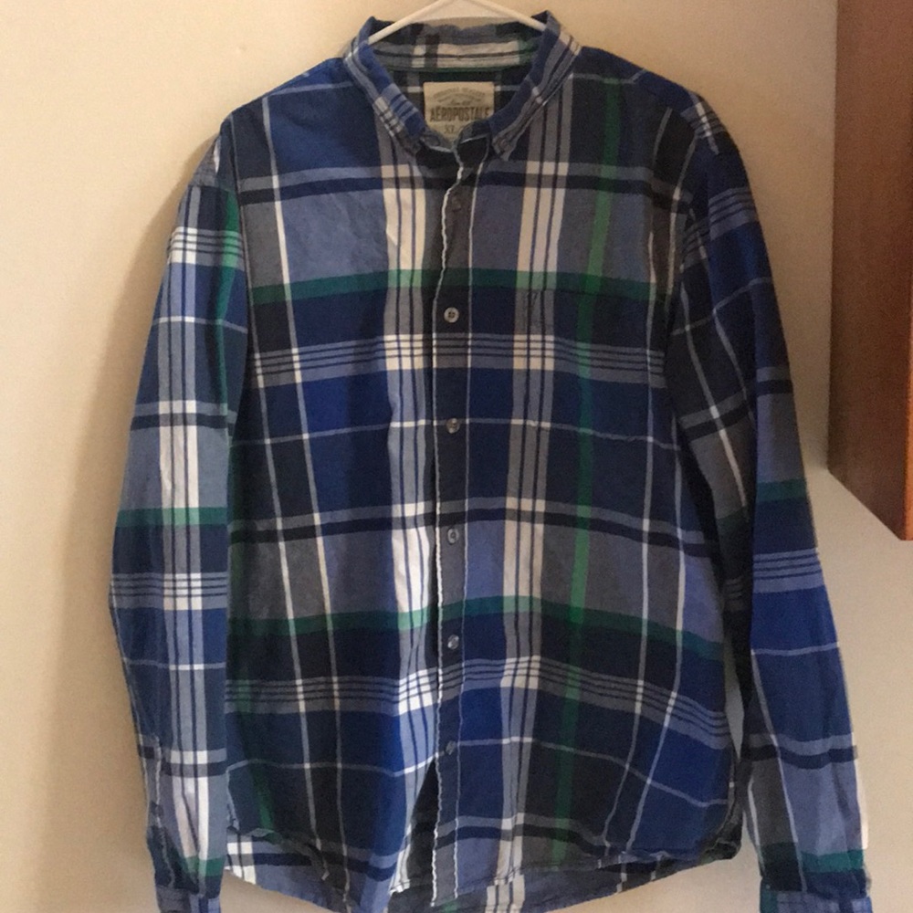 Aeropostale flannel button down